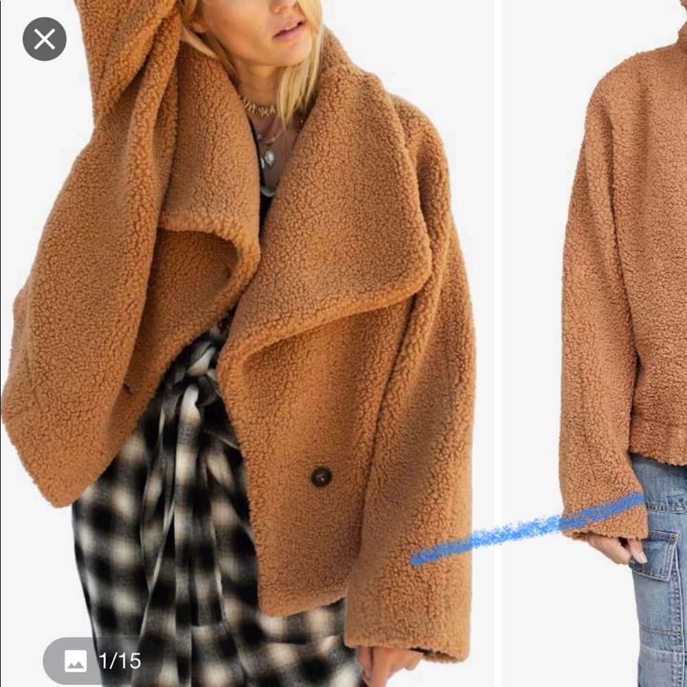 Free people teddy coat